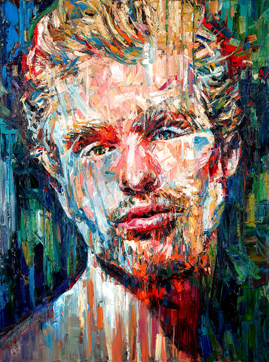 Endless painting - Paul Richmond Studio