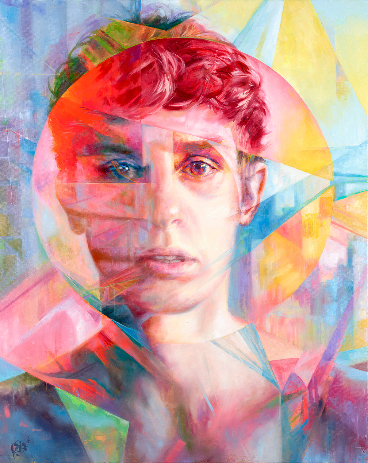 Everything At Once painting - Paul Richmond Studio
