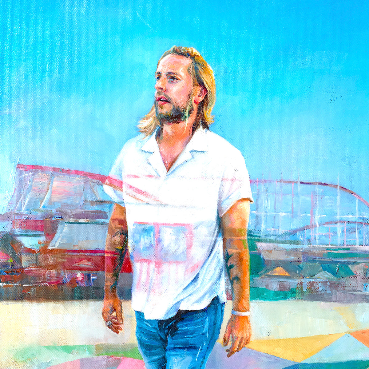 Forge Ahead painting - Paul Richmond Studio