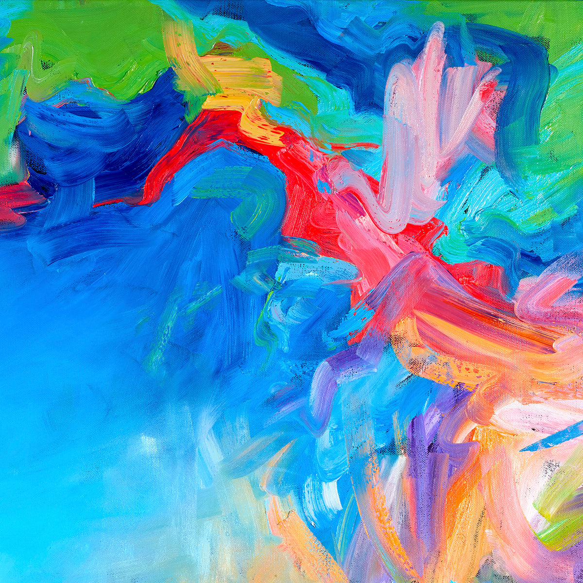Forge Ahead painting - Paul Richmond Studio