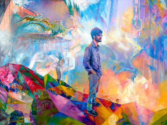 Great Unknown painting - Paul Richmond Studio