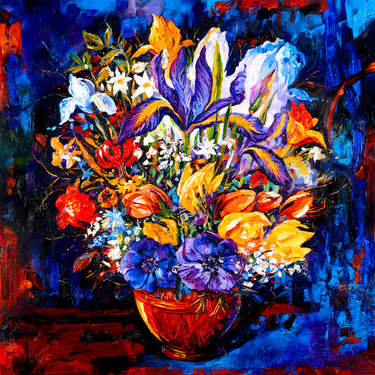 Gather The Colors painting