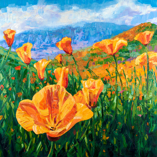 Growing Wild painting