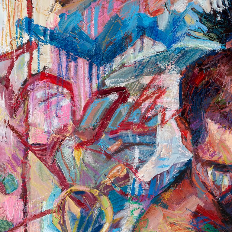 Here and Now painting - Paul Richmond Studio