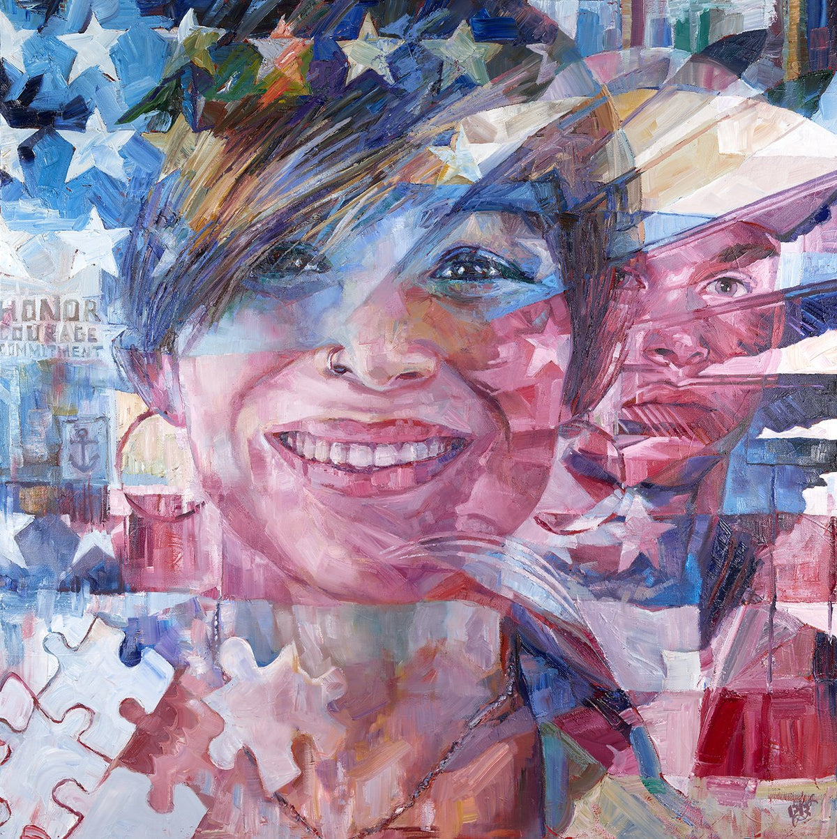 Hero painting - Paul Richmond Studio