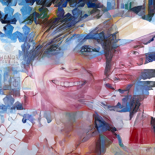 Hero painting - Paul Richmond Studio