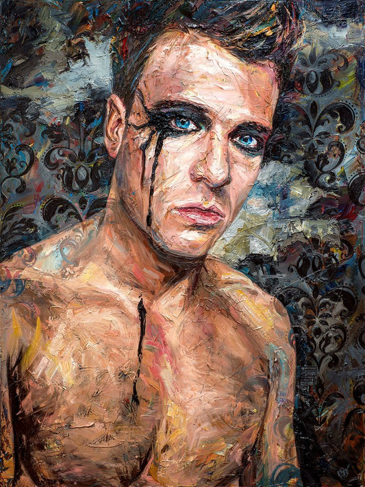 His Darkness painting - Paul Richmond Studio