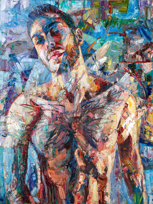 In Pieces painting - Paul Richmond Studio