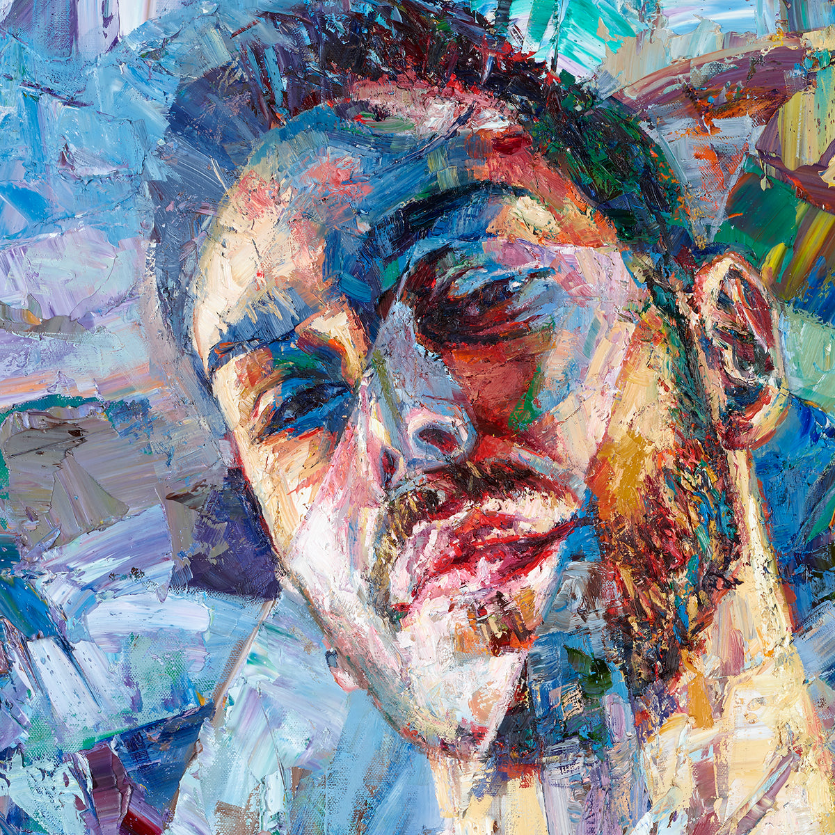 In Pieces painting - Paul Richmond Studio
