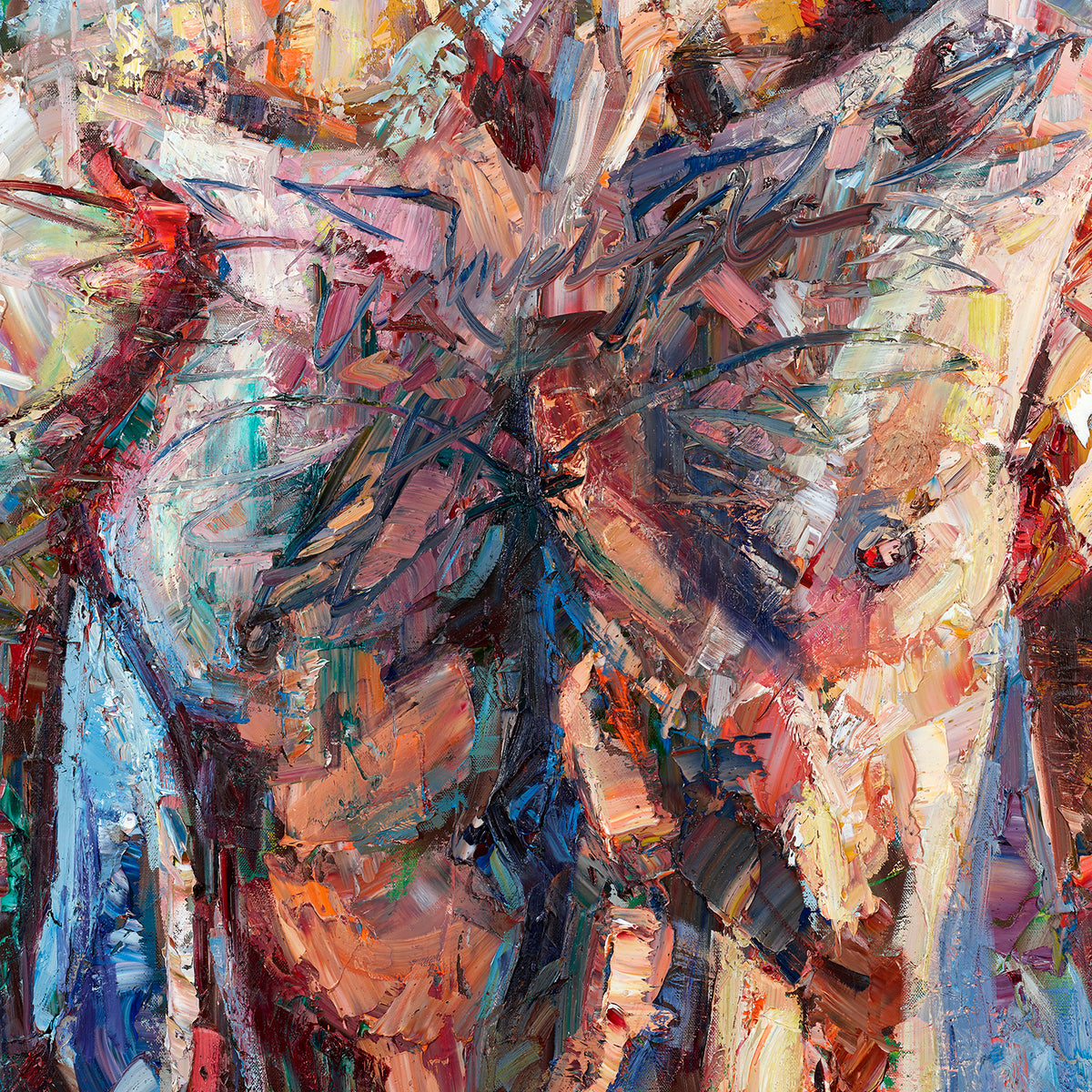 In Pieces painting - Paul Richmond Studio