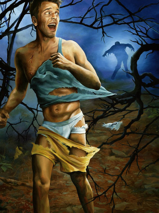 In Hot Pursuit, Starring Jesse Archer print - Paul Richmond Studio