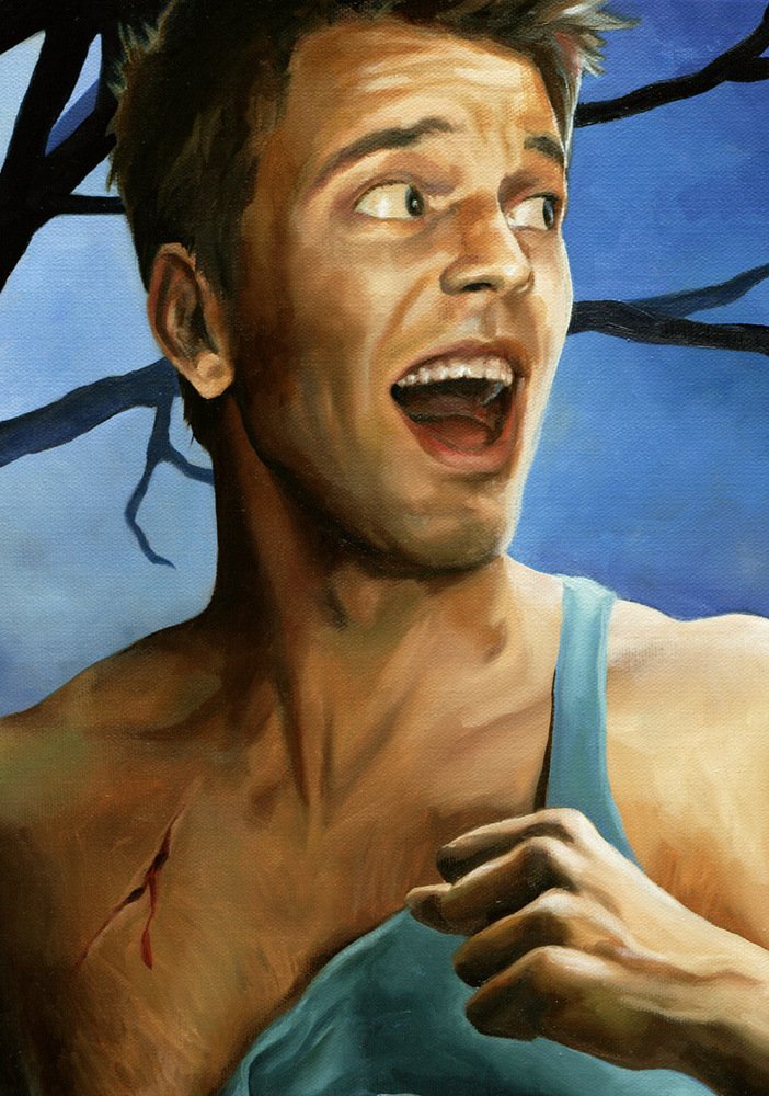 In Hot Pursuit, Starring Jesse Archer print - Paul Richmond Studio