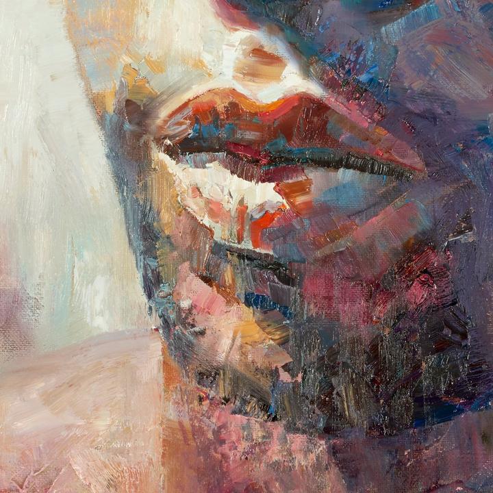 In the Moment painting - Paul Richmond Studio
