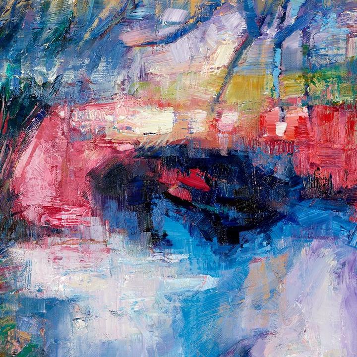 Letting Go painting - Paul Richmond Studio