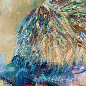 Letting Go painting - Paul Richmond Studio