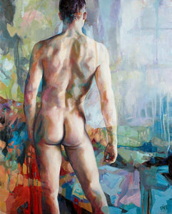 Letting the Light In painting - Paul Richmond Studio