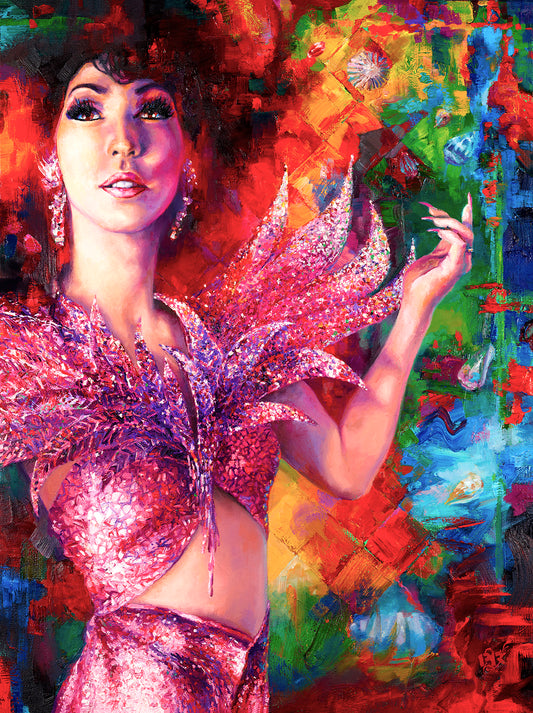 Light the Sky painting - Paul Richmond Studio
