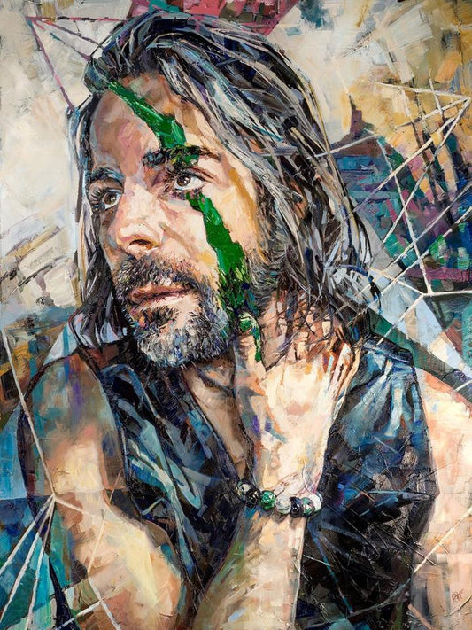 Looking for the Answers painting - Paul Richmond Studio