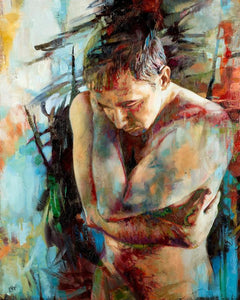 Lost to Myself painting - Paul Richmond Studio