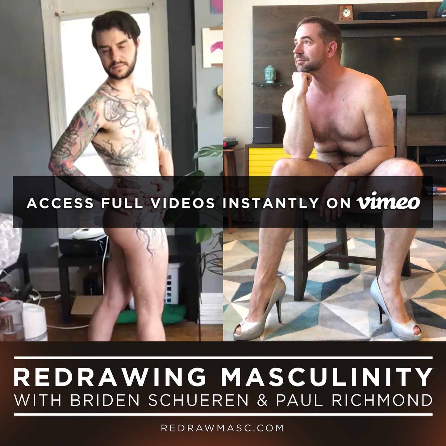 Redrawing Masculinity Workshop Videos with Briden Schueren & Paul Richmond - Paul Richmond Studio