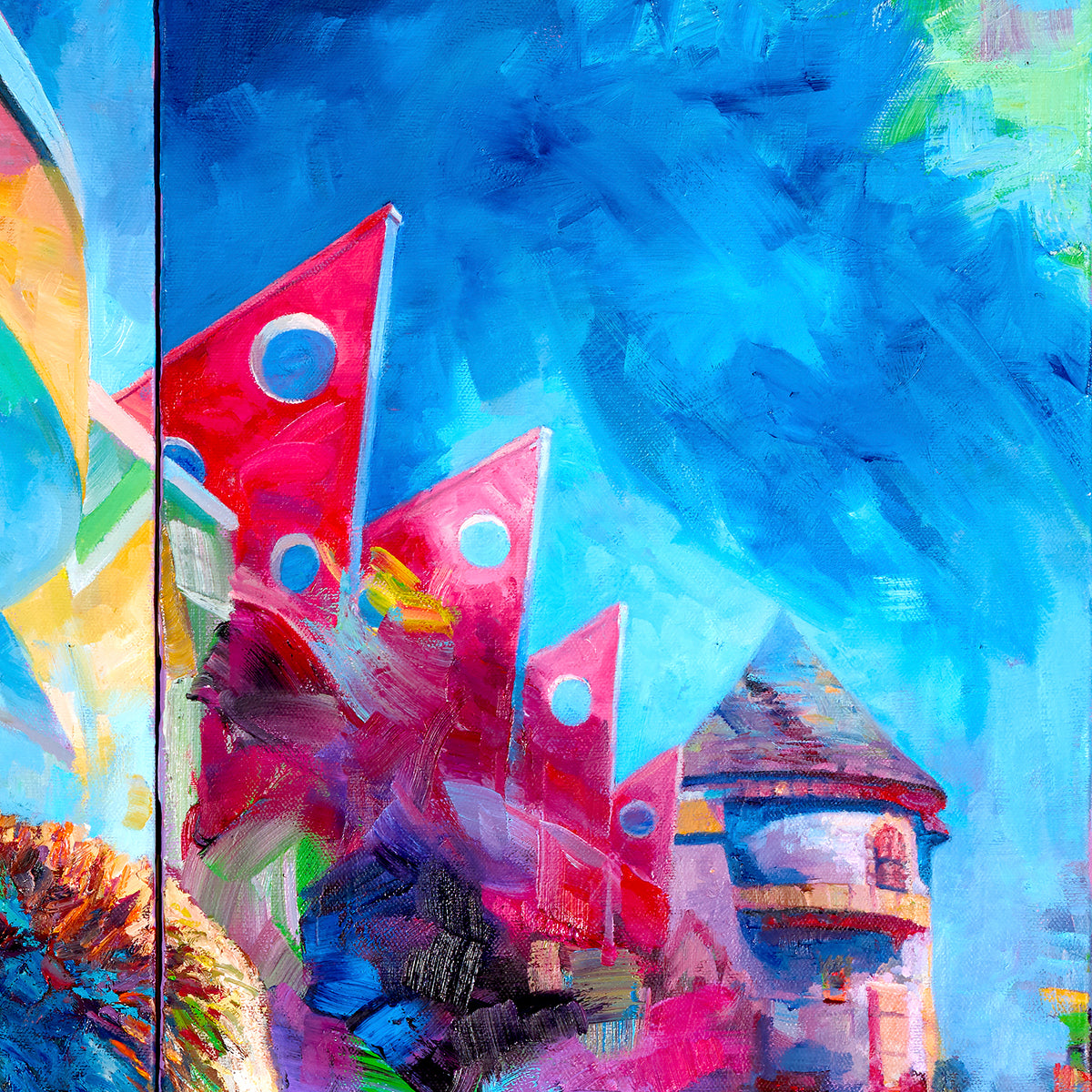 Moving On Through painting - Paul Richmond Studio
