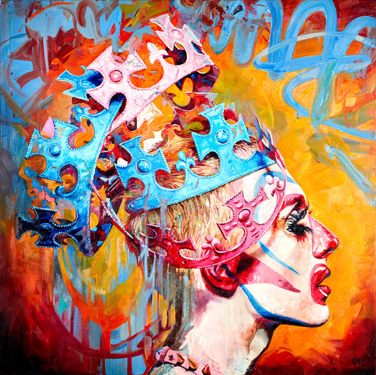 Not What You Think painting - Paul Richmond Studio