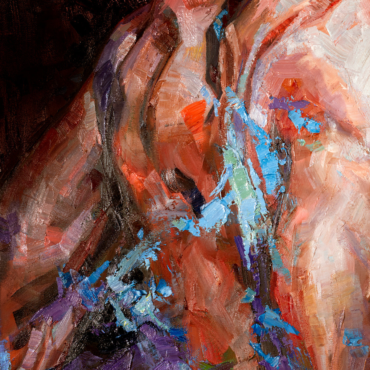Out of the Shadows painting - Paul Richmond Studio