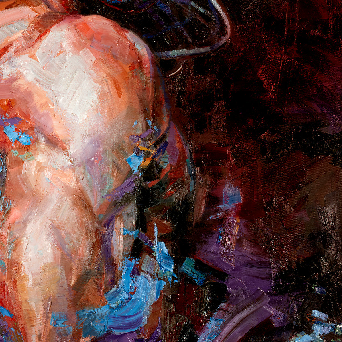 Out of the Shadows painting - Paul Richmond Studio