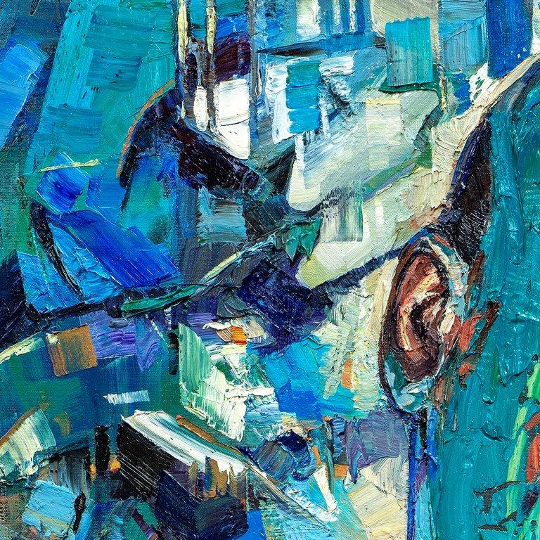 Quiet Courage painting - Paul Richmond Studio