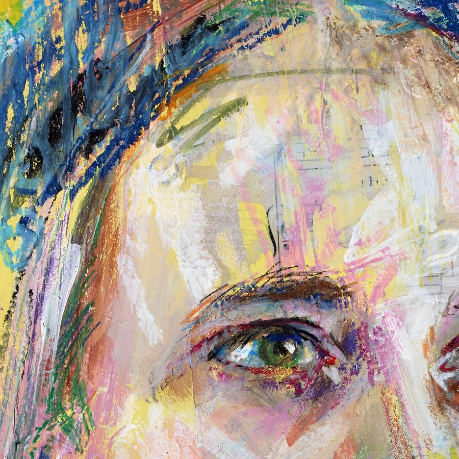 Read Between My Lines painting - Paul Richmond Studio