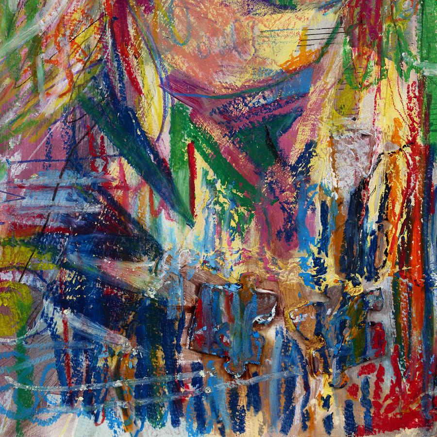 Read Between My Lines painting - Paul Richmond Studio