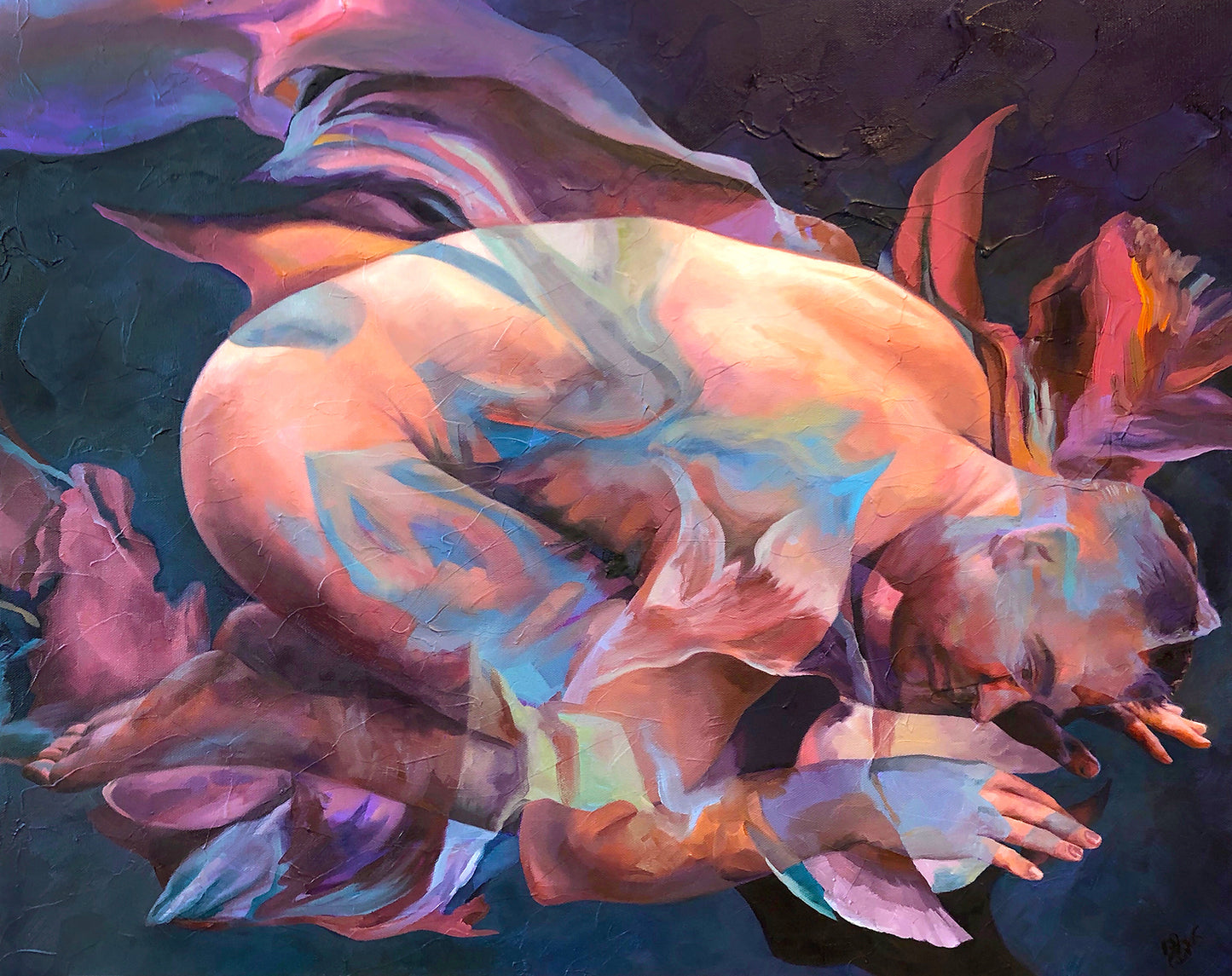 Restart painting - Paul Richmond Studio