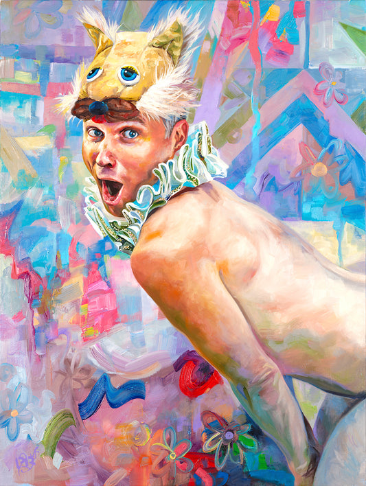 Shapeshifter painting - Paul Richmond Studio