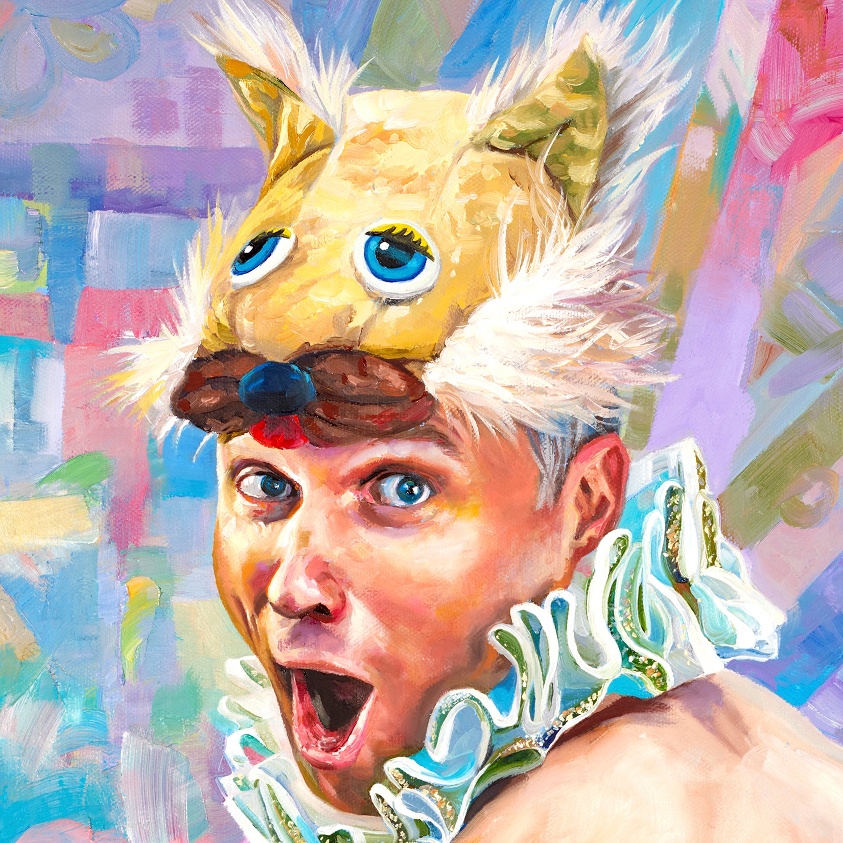 Shapeshifter painting - Paul Richmond Studio