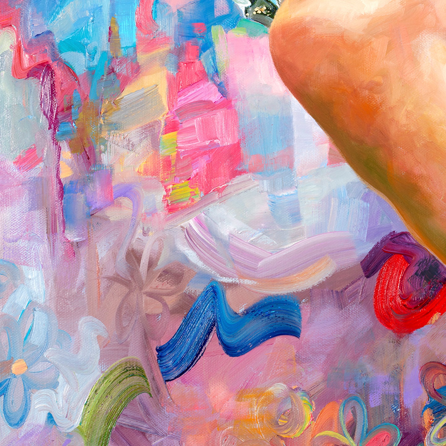 Shapeshifter painting - Paul Richmond Studio