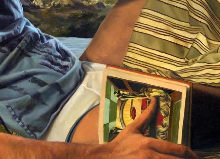 Sanctuary painting - Paul Richmond Studio