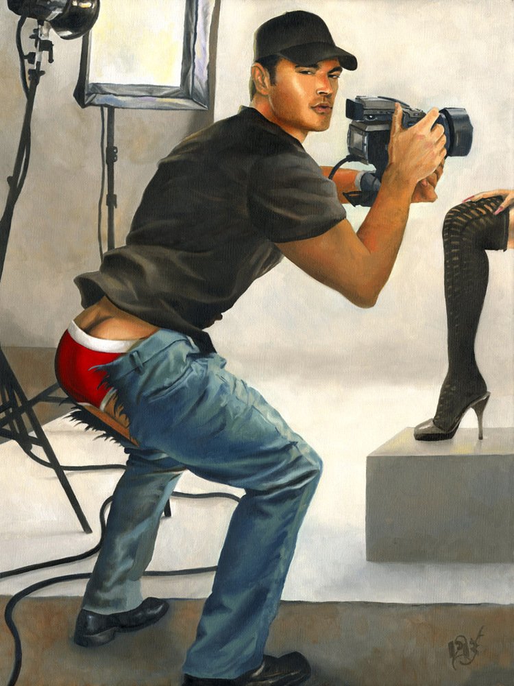 Say Cheese...Cake, Starring Mike Ruiz print - Paul Richmond Studio