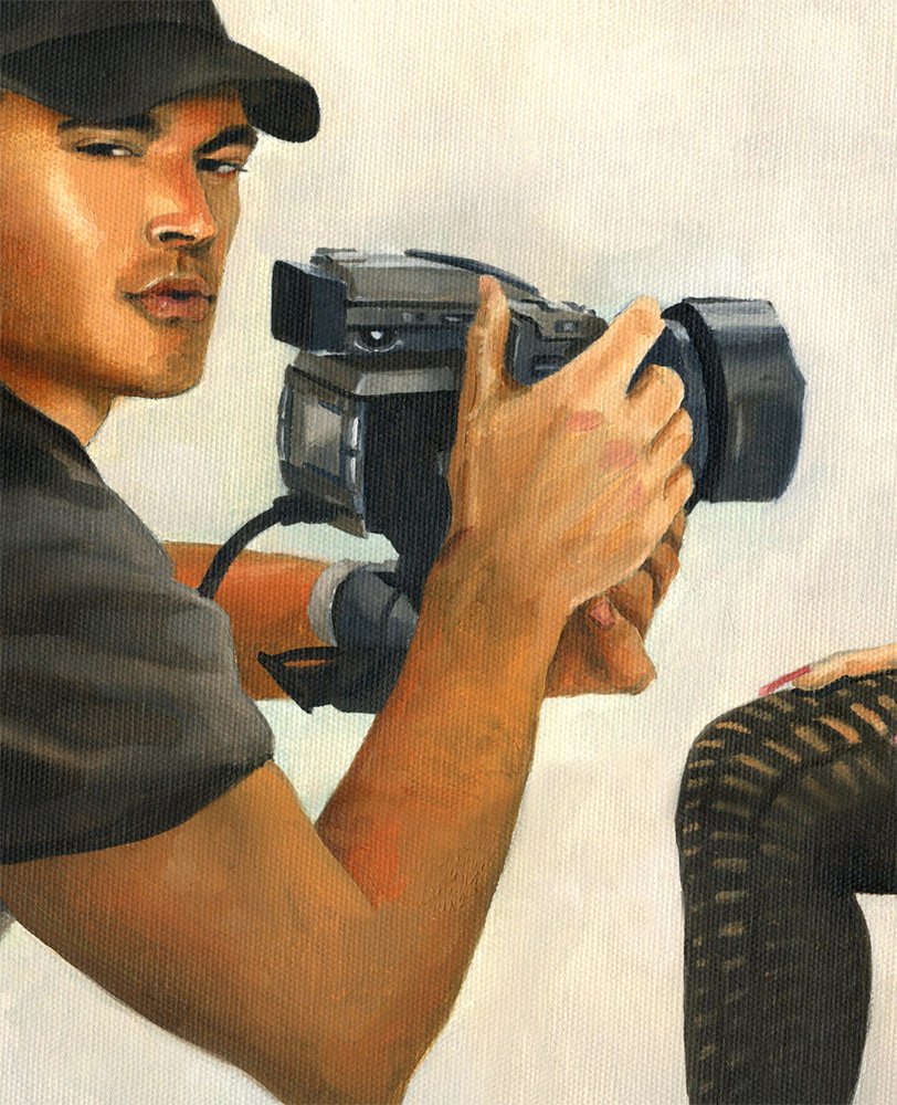 Say Cheese...Cake, Starring Mike Ruiz print - Paul Richmond Studio