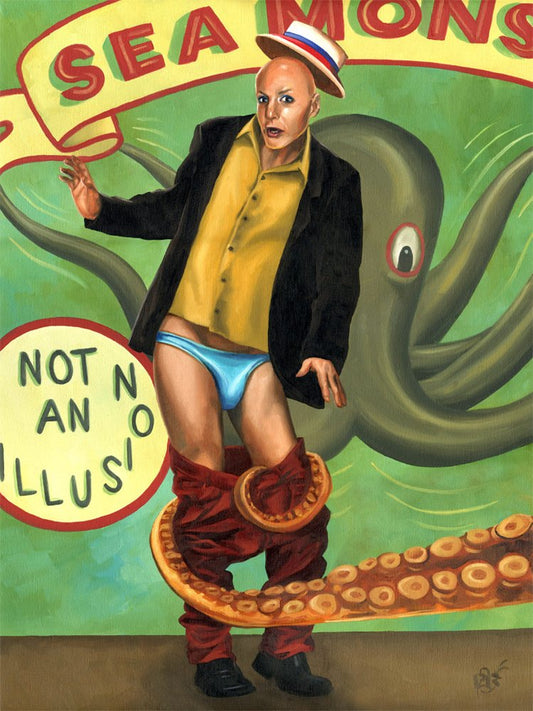 Sideshow Attraction, Starring James St. James  print - Paul Richmond Studio