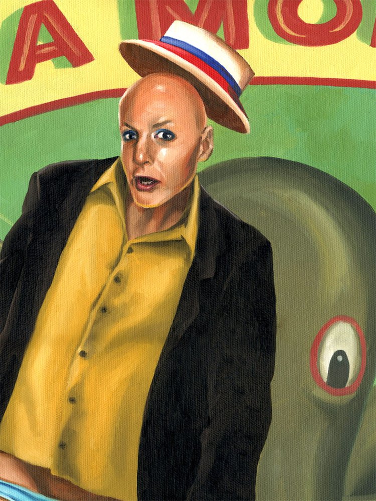 Sideshow Attraction, Starring James St. James  print - Paul Richmond Studio