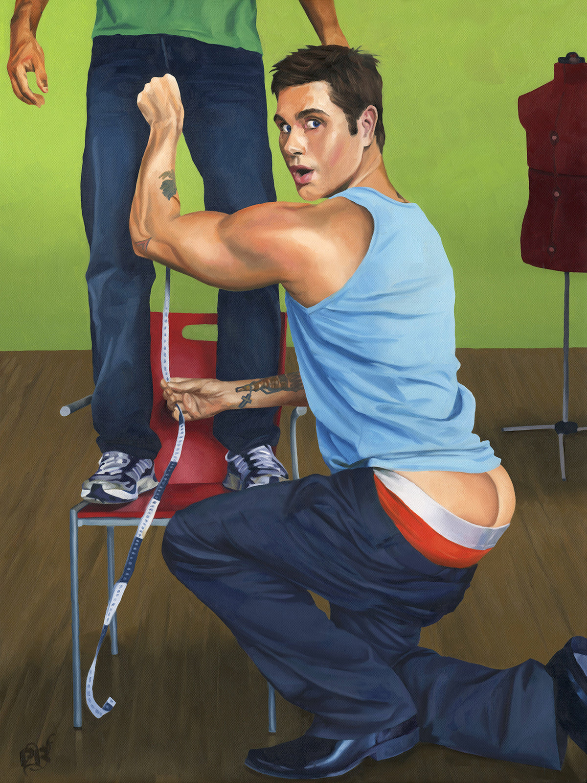 Size Matters, Starring Jack Mackenroth print