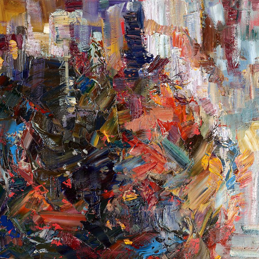Spark painting - Paul Richmond Studio