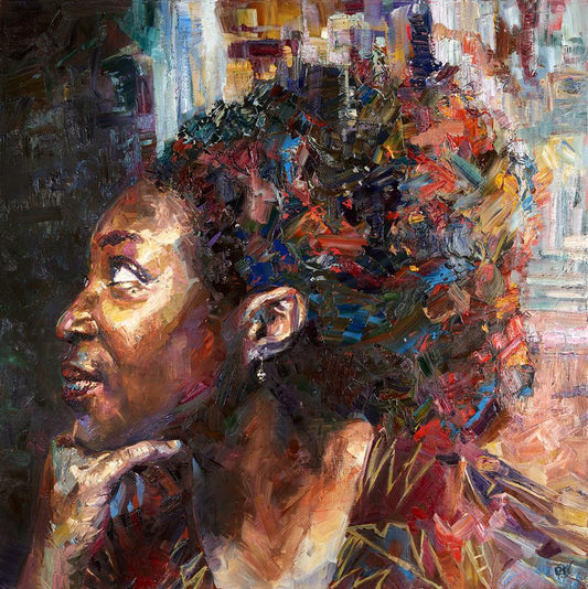 Spark painting - Paul Richmond Studio