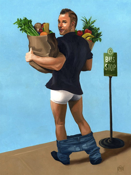 Stop, Shop, and Drop, Starring Dale Levitski print - Paul Richmond Studio