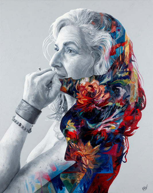 The Depths painting - Paul Richmond Studio