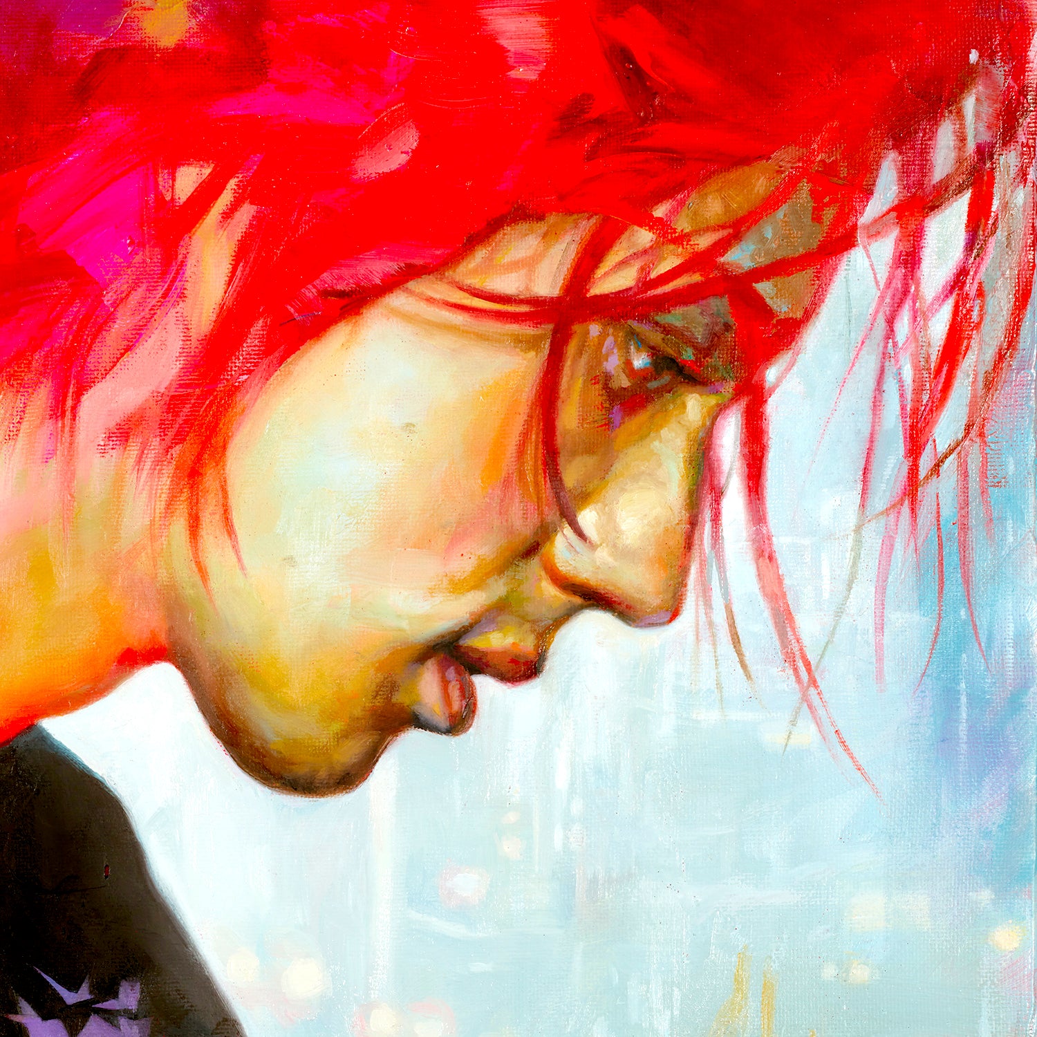 Take Yourself Home (commission for Troye Sivan) painting - Paul Richmond Studio