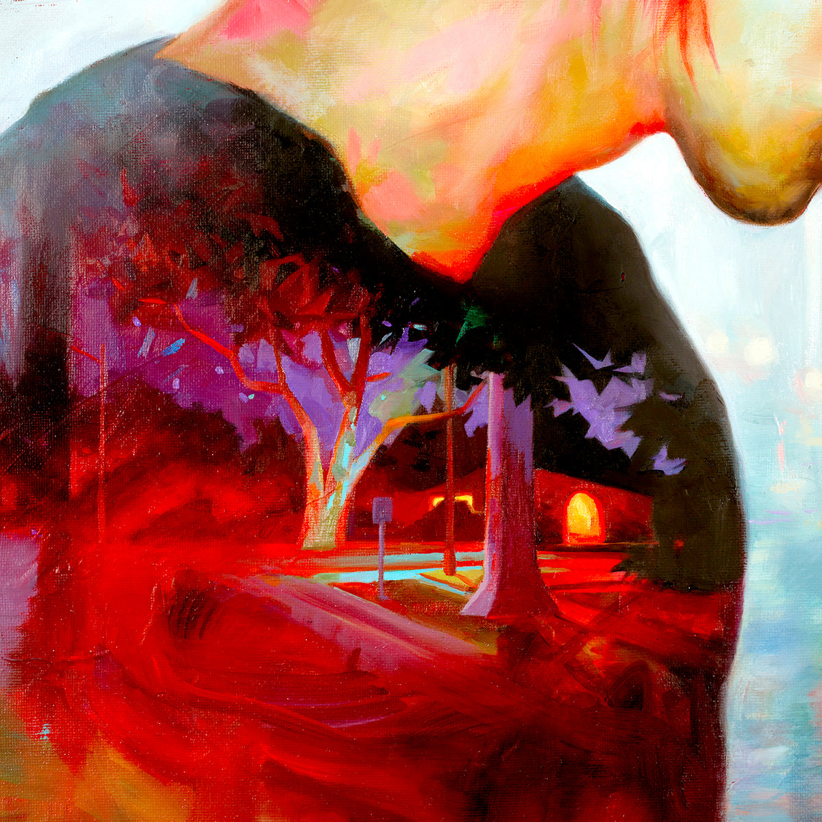 Take Yourself Home (commission for Troye Sivan) painting - Paul Richmond Studio