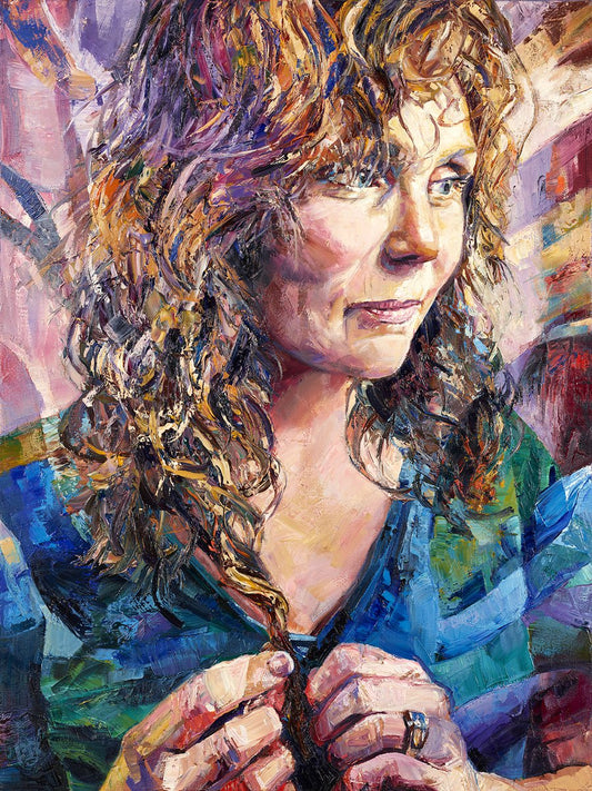 The Secrets Inside painting - Paul Richmond Studio