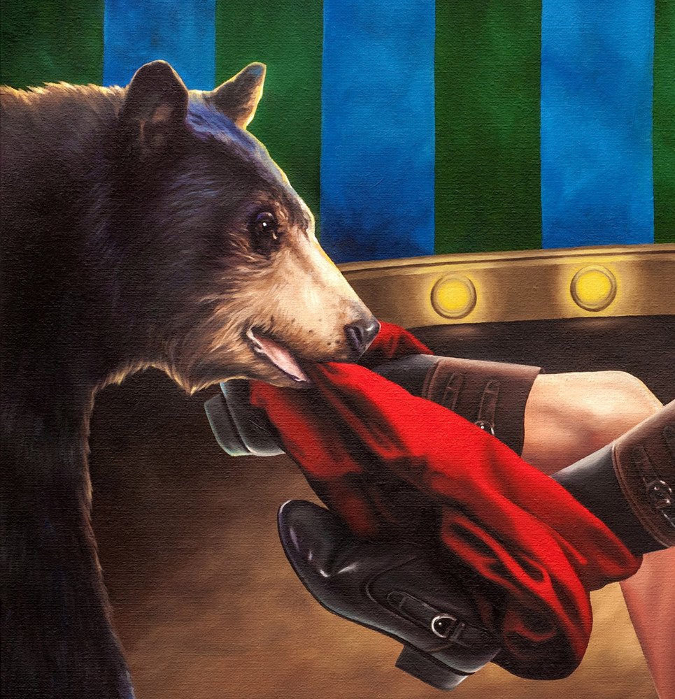 The Bear Tamer print - Paul Richmond Studio