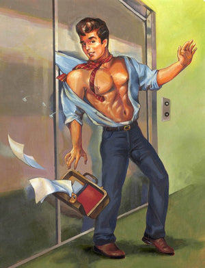The Elevator Incident print - Paul Richmond Studio